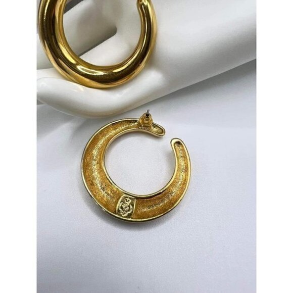 Premier Designs Vintage Swirl Hoop Earrings - Picture 4 of 4